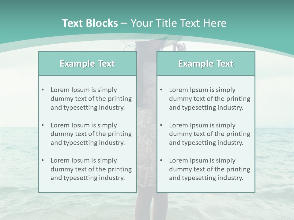 Female  Hat PowerPoint Template