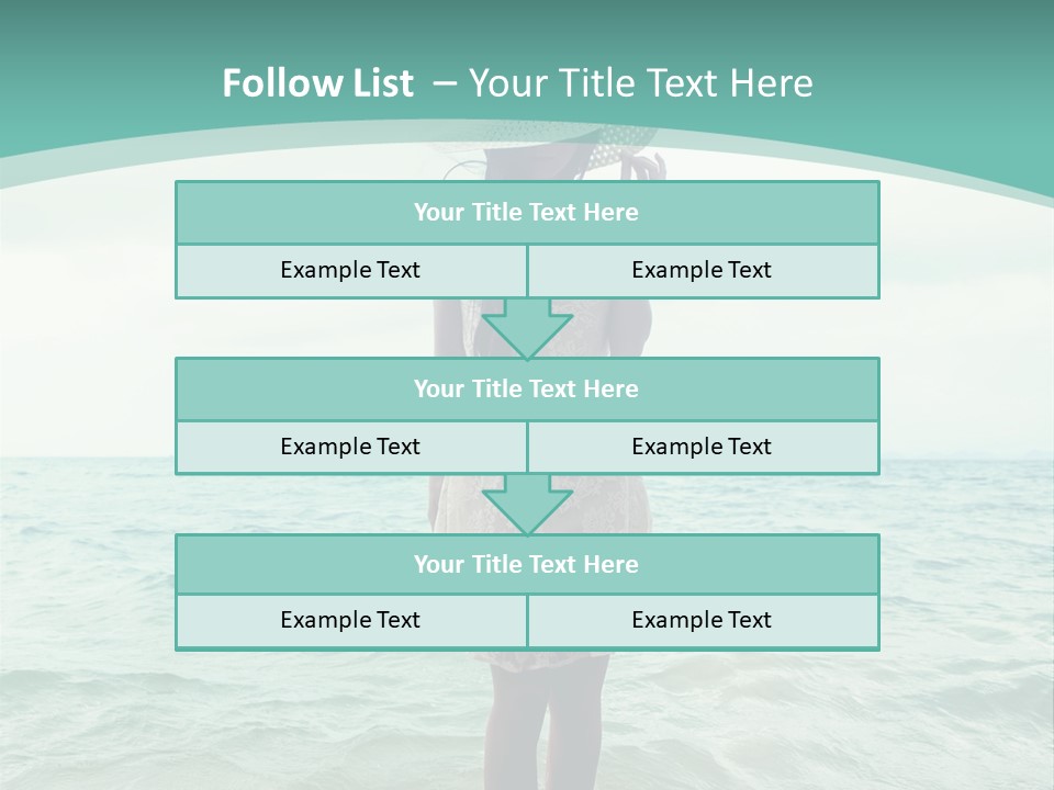 Female  Hat PowerPoint Template
