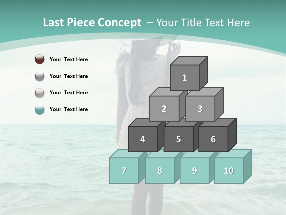 Female  Hat PowerPoint Template