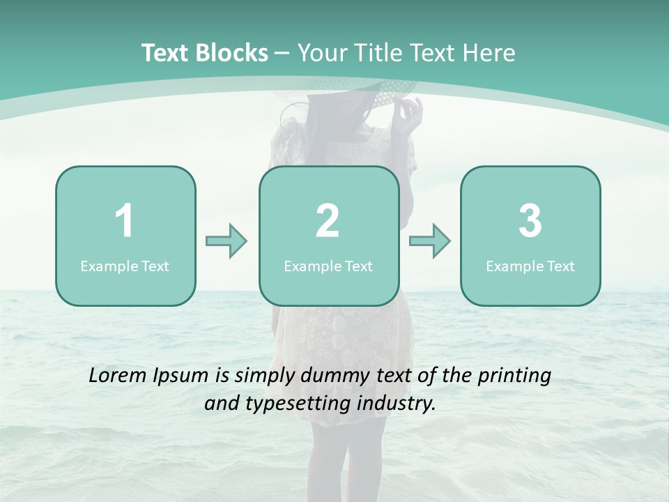 Female  Hat PowerPoint Template