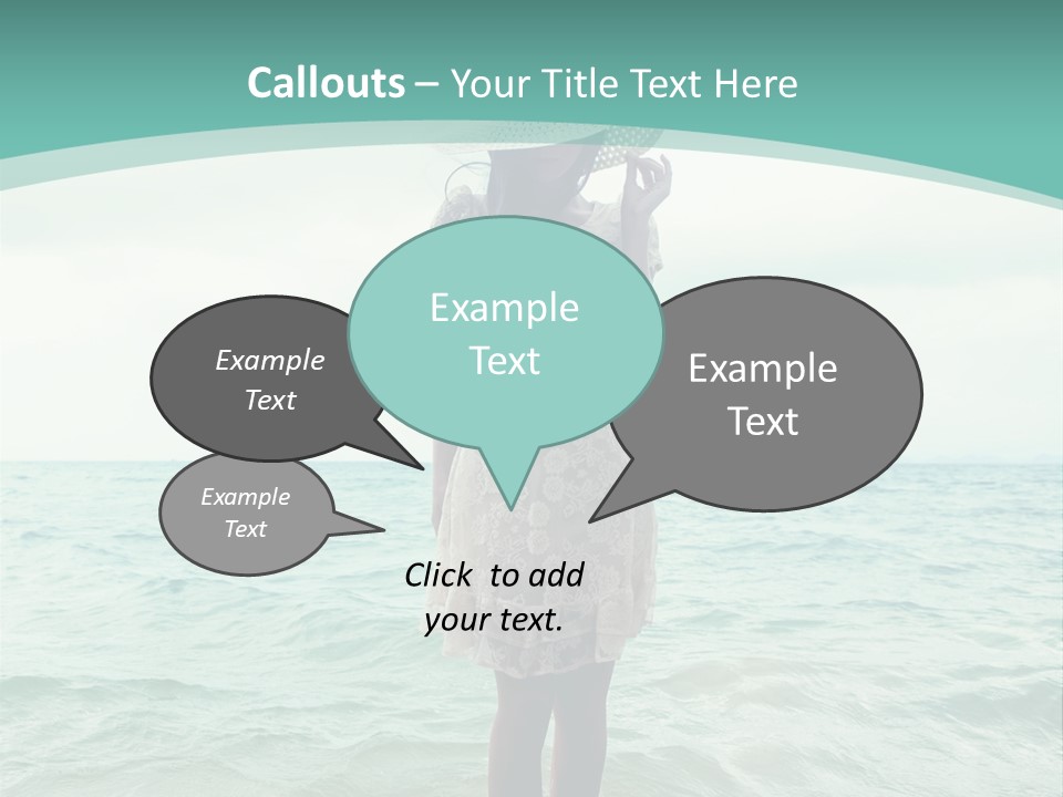 Female  Hat PowerPoint Template