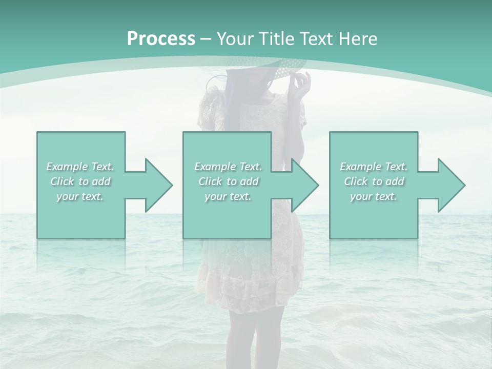 Female  Hat PowerPoint Template