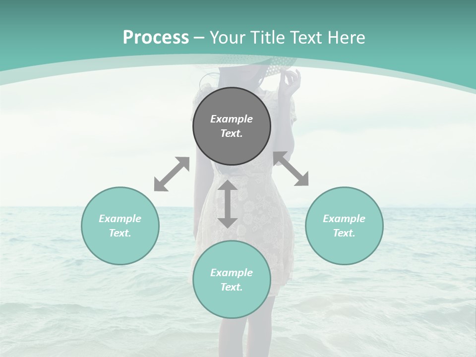 Female  Hat PowerPoint Template