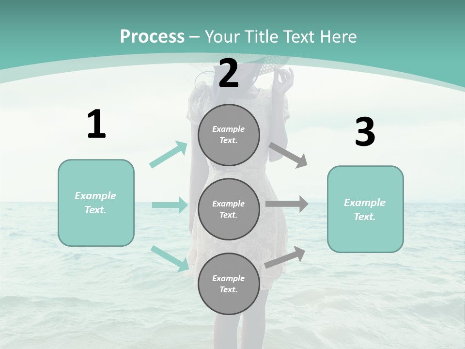 Female  Hat PowerPoint Template