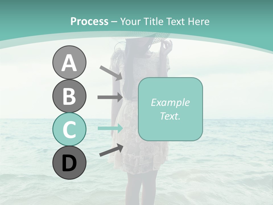 Female  Hat PowerPoint Template