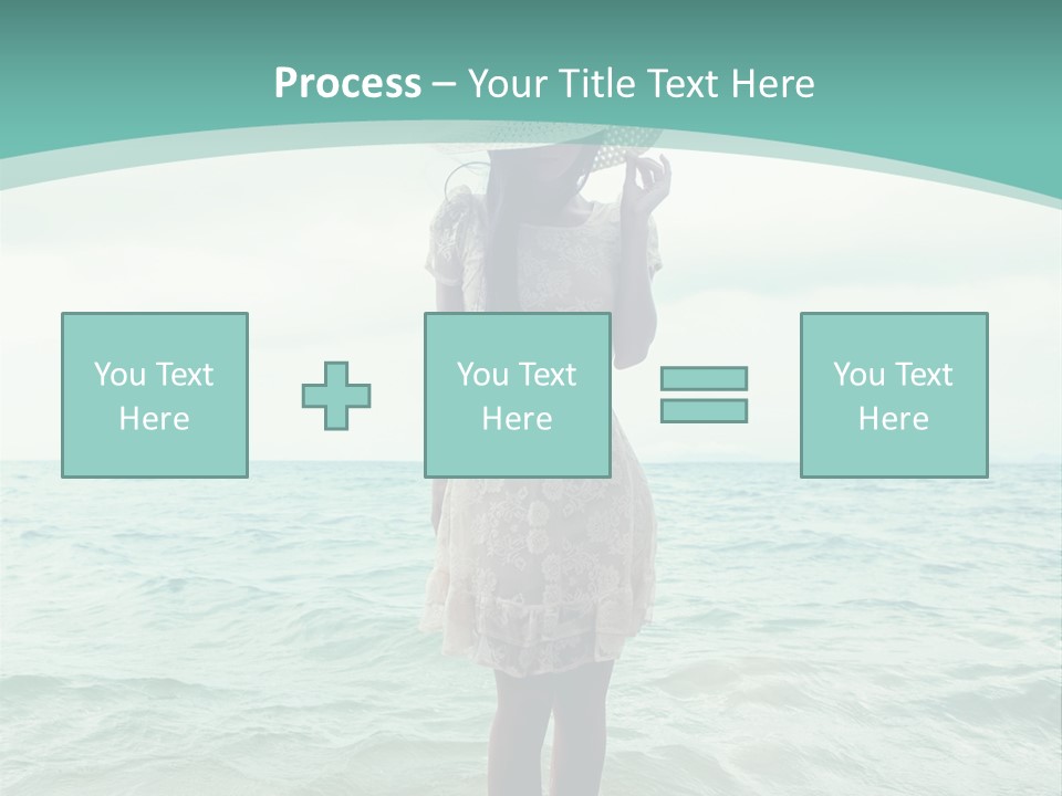 Female  Hat PowerPoint Template
