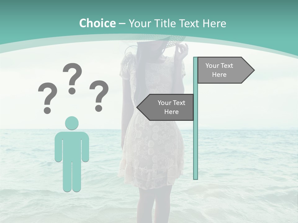 Female  Hat PowerPoint Template