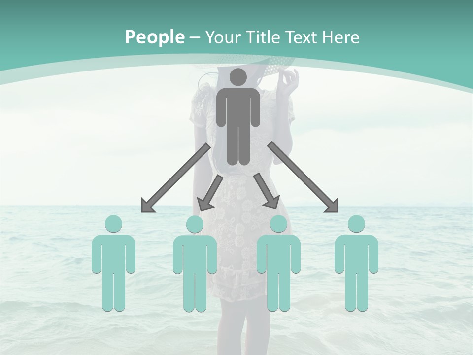 Female  Hat PowerPoint Template