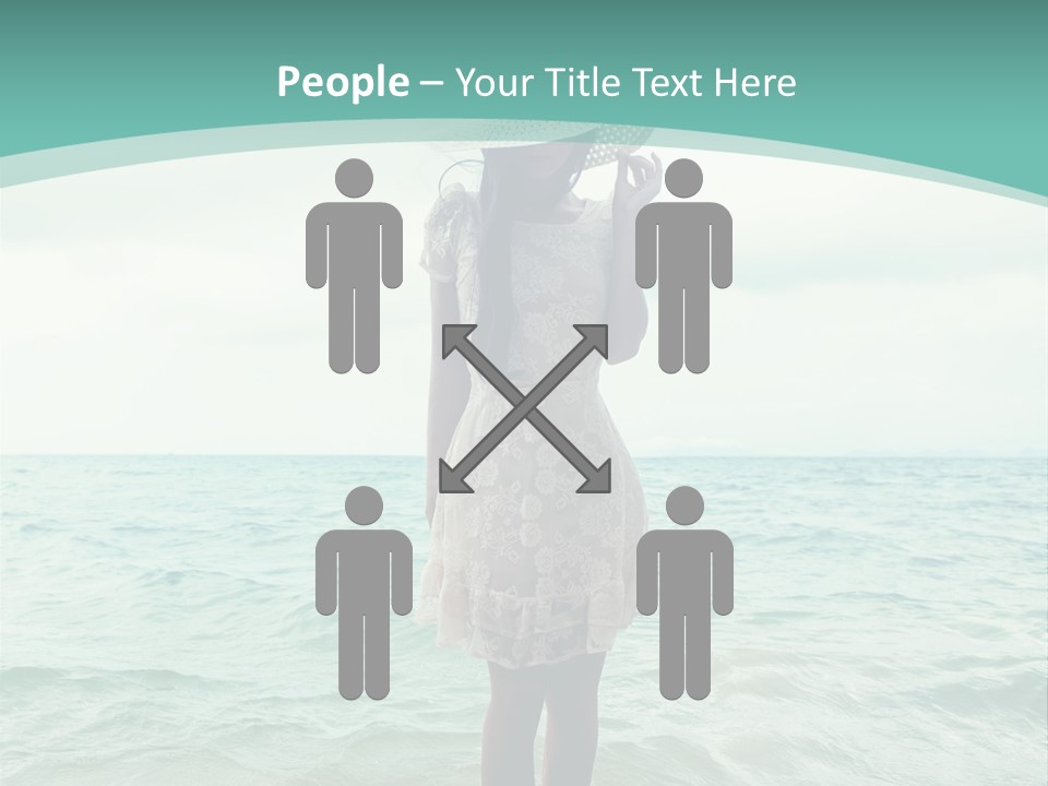 Female  Hat PowerPoint Template