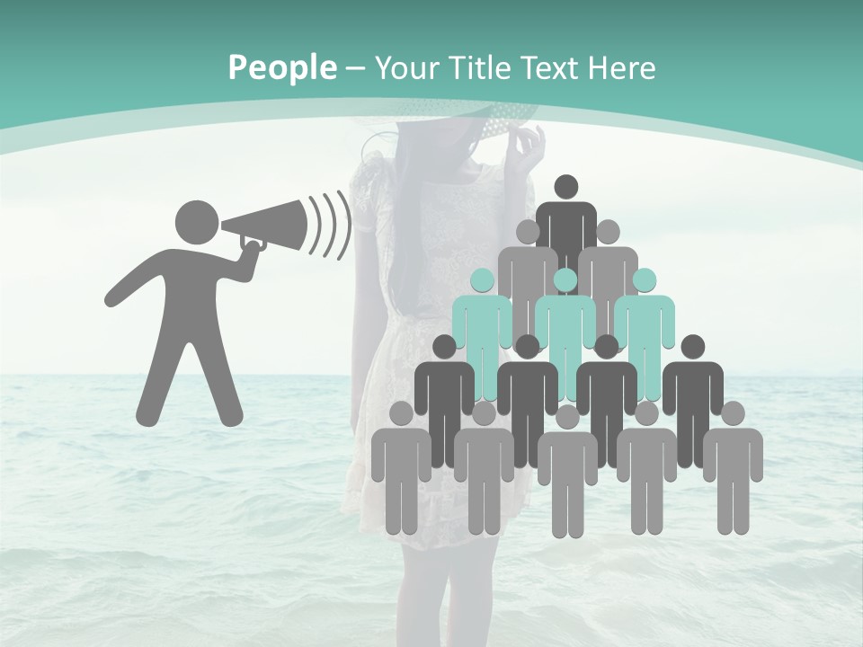 Female  Hat PowerPoint Template