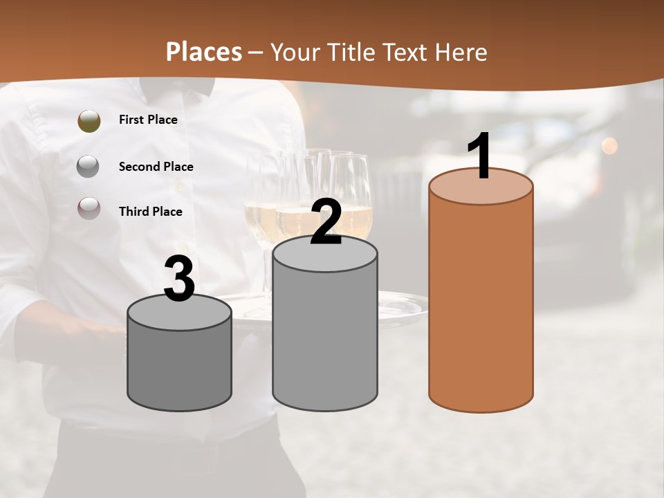 Waiter Formal Modern PowerPoint Template