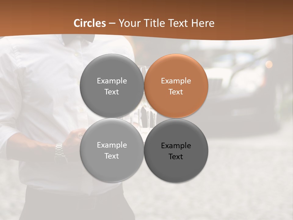 Waiter Formal Modern PowerPoint Template