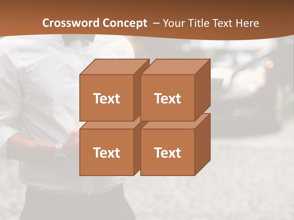 Waiter Formal Modern PowerPoint Template