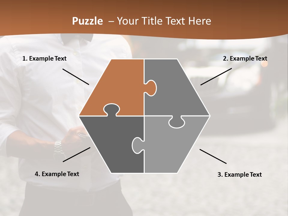 Waiter Formal Modern PowerPoint Template