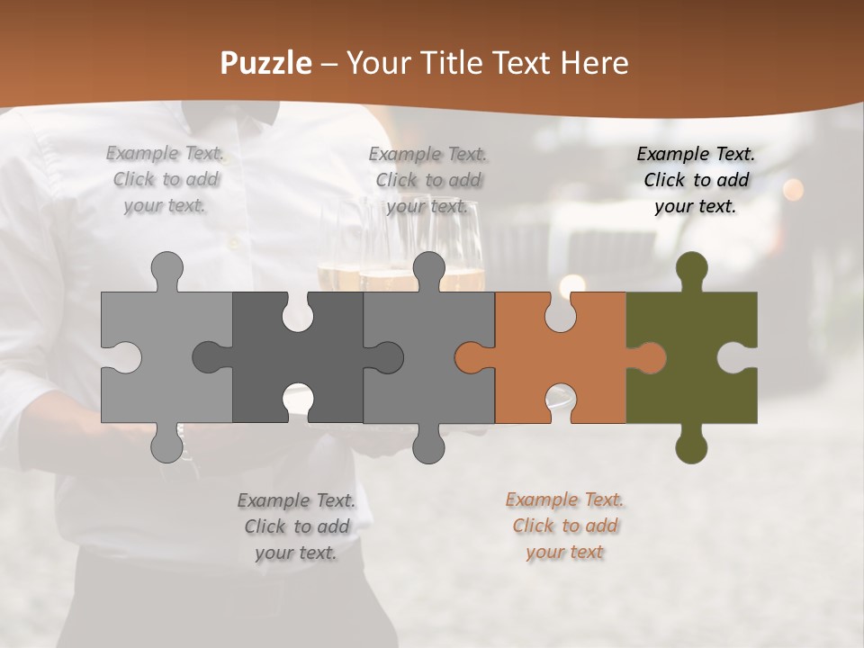 Waiter Formal Modern PowerPoint Template