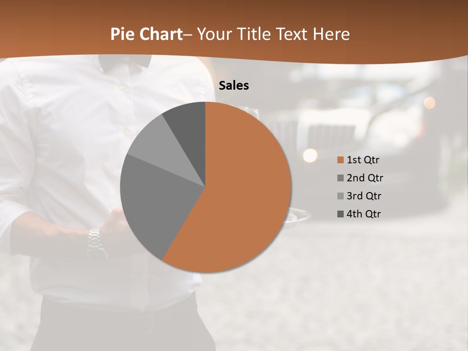 Waiter Formal Modern PowerPoint Template