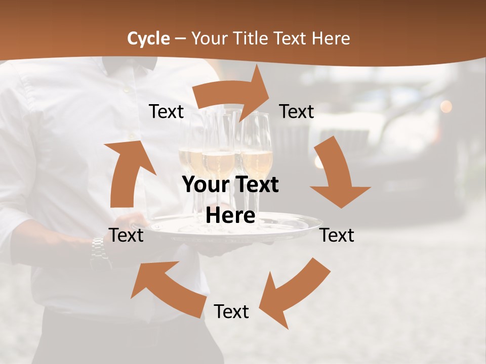 Waiter Formal Modern PowerPoint Template