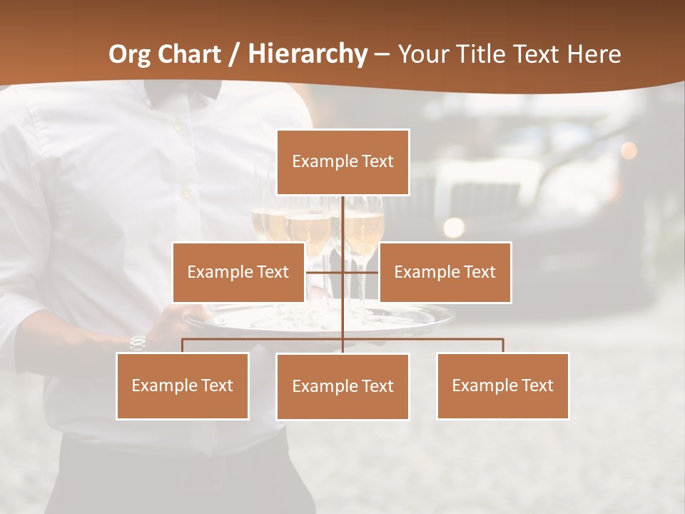 Waiter Formal Modern PowerPoint Template