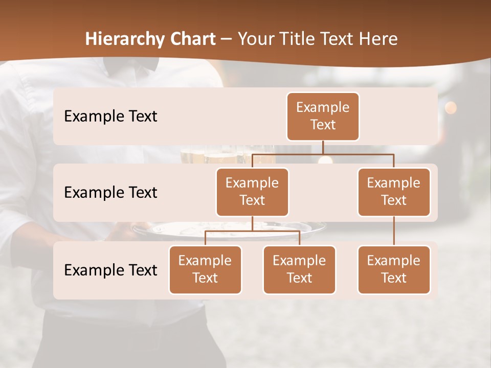 Waiter Formal Modern PowerPoint Template
