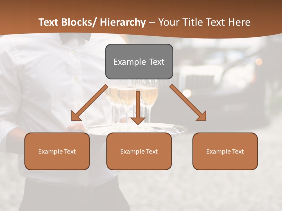 Waiter Formal Modern PowerPoint Template
