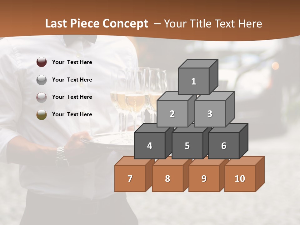 Waiter Formal Modern PowerPoint Template