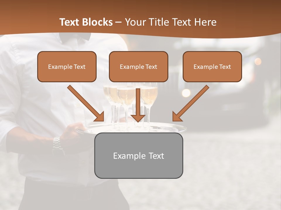 Waiter Formal Modern PowerPoint Template