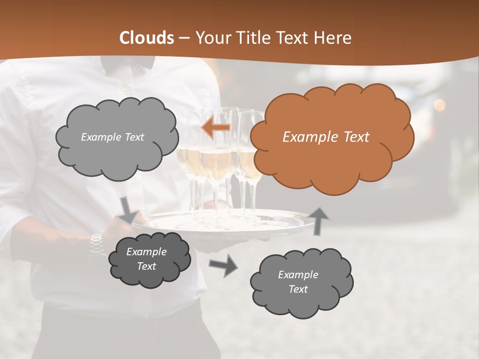 Waiter Formal Modern PowerPoint Template