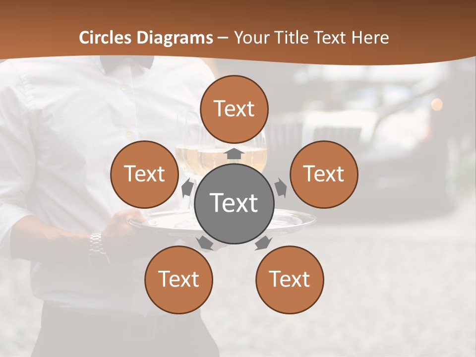 Waiter Formal Modern PowerPoint Template