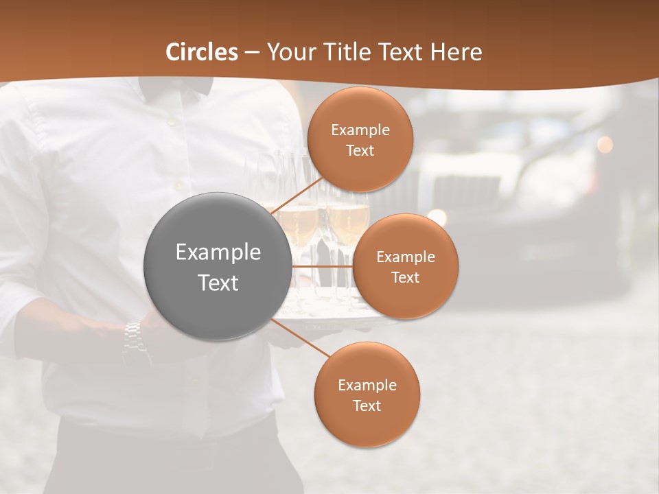 Waiter Formal Modern PowerPoint Template