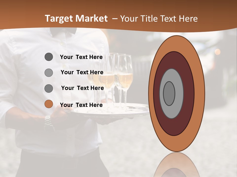 Waiter Formal Modern PowerPoint Template