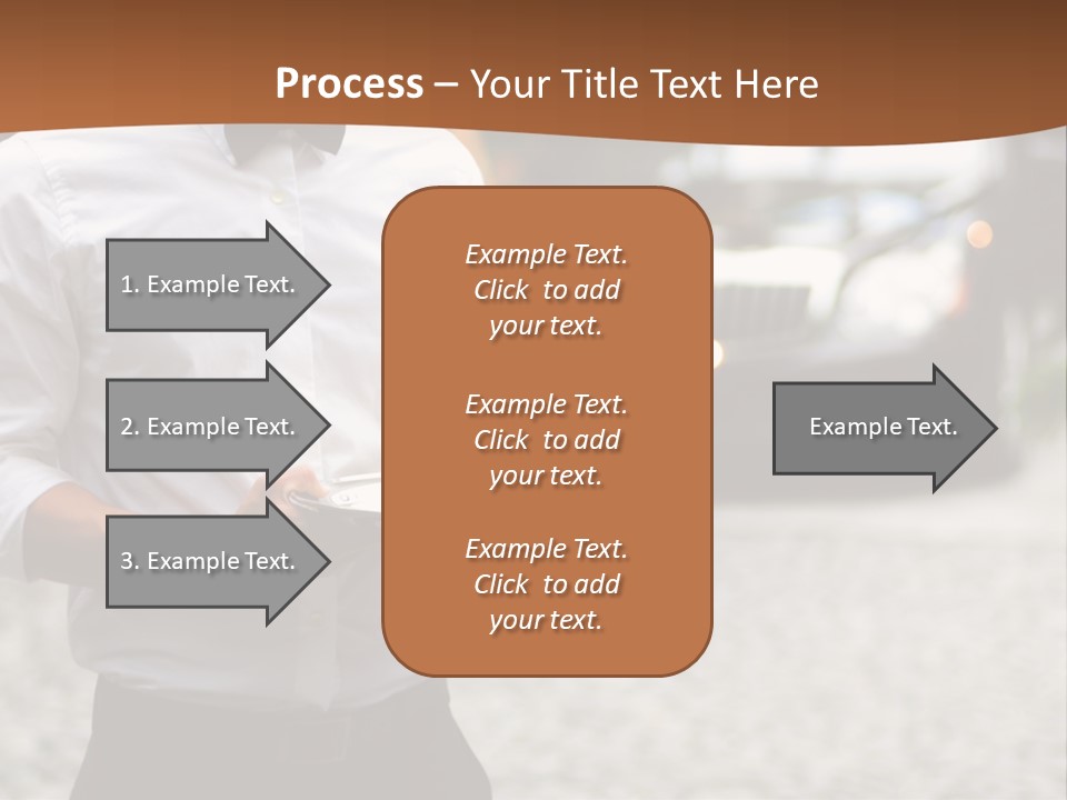 Waiter Formal Modern PowerPoint Template