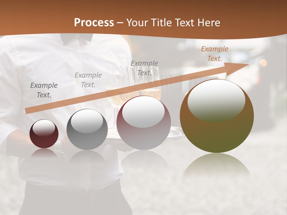 Waiter Formal Modern PowerPoint Template