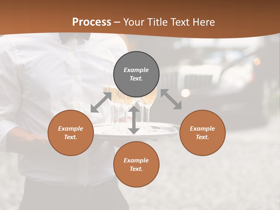 Waiter Formal Modern PowerPoint Template