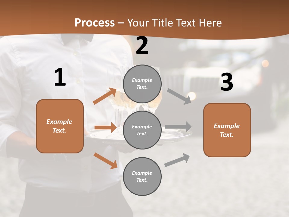 Waiter Formal Modern PowerPoint Template