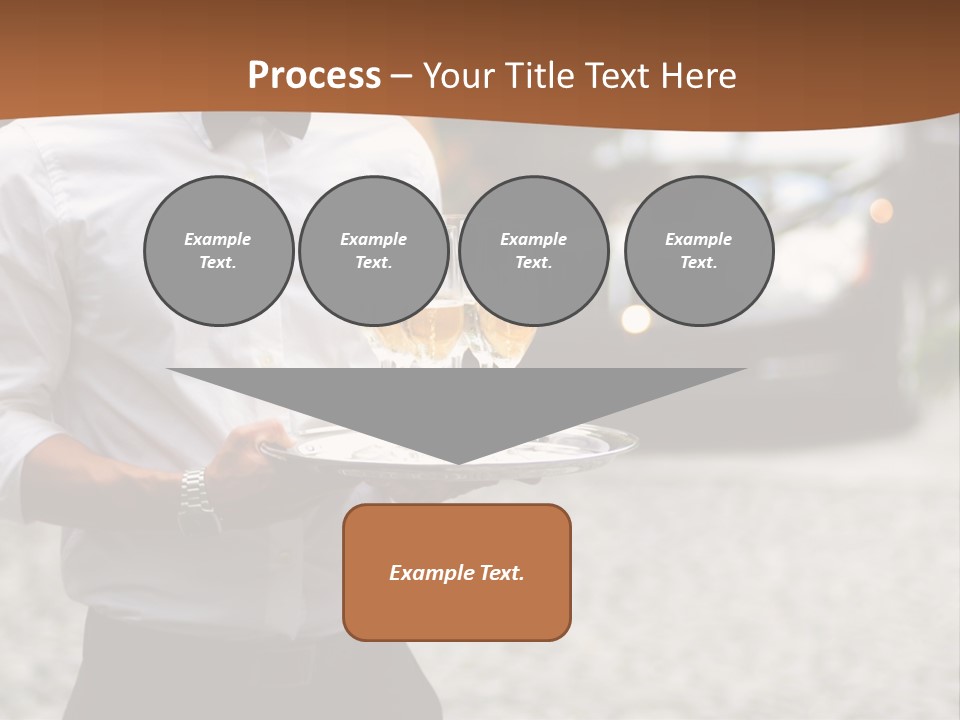Waiter Formal Modern PowerPoint Template