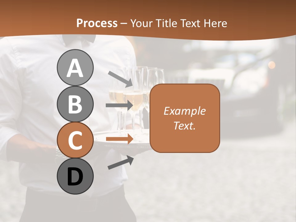 Waiter Formal Modern PowerPoint Template