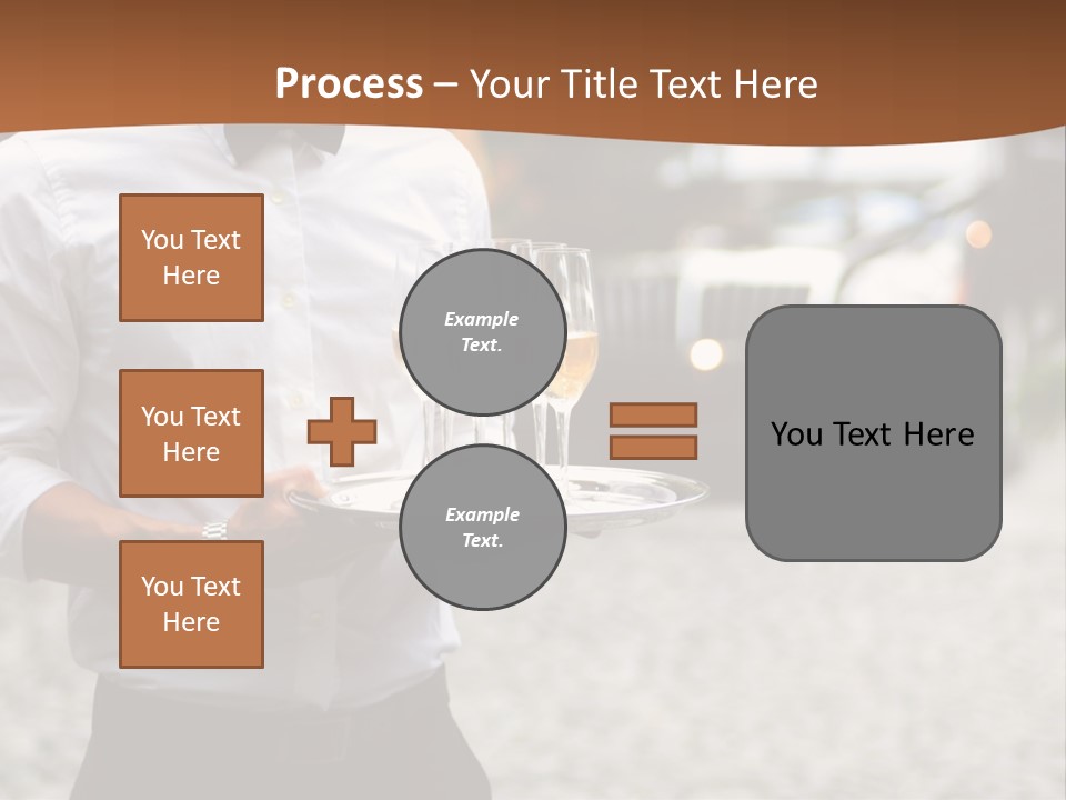 Waiter Formal Modern PowerPoint Template