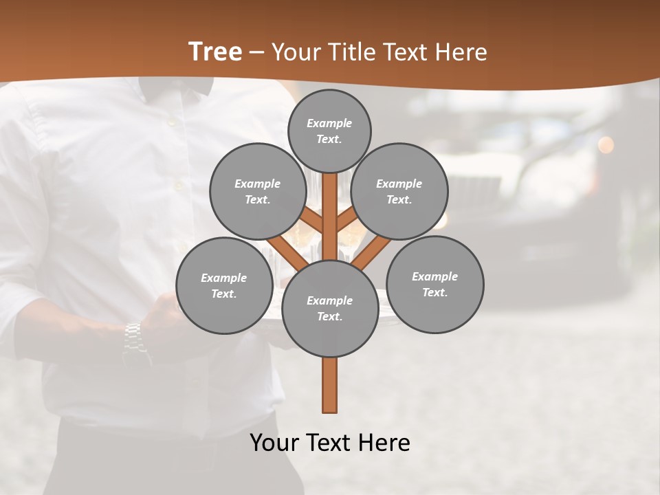 Waiter Formal Modern PowerPoint Template