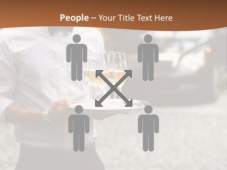 Waiter Formal Modern PowerPoint Template