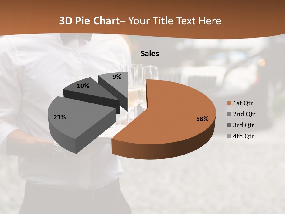 Waiter Formal Modern PowerPoint Template