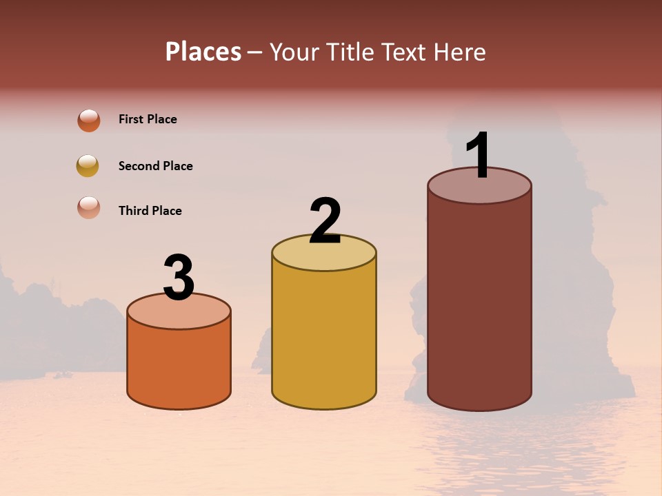 Scene Blue Simplicity PowerPoint Template