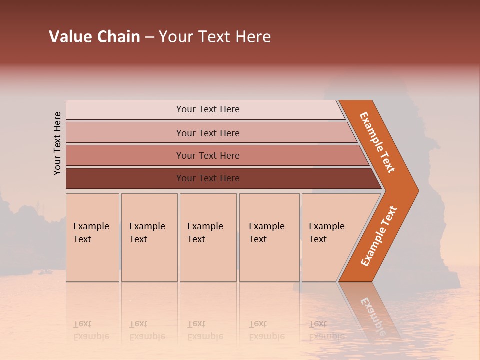 Scene Blue Simplicity PowerPoint Template