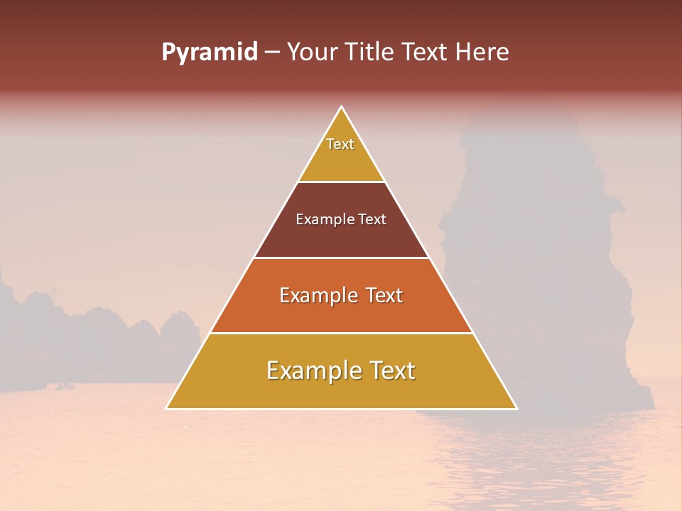 Scene Blue Simplicity PowerPoint Template