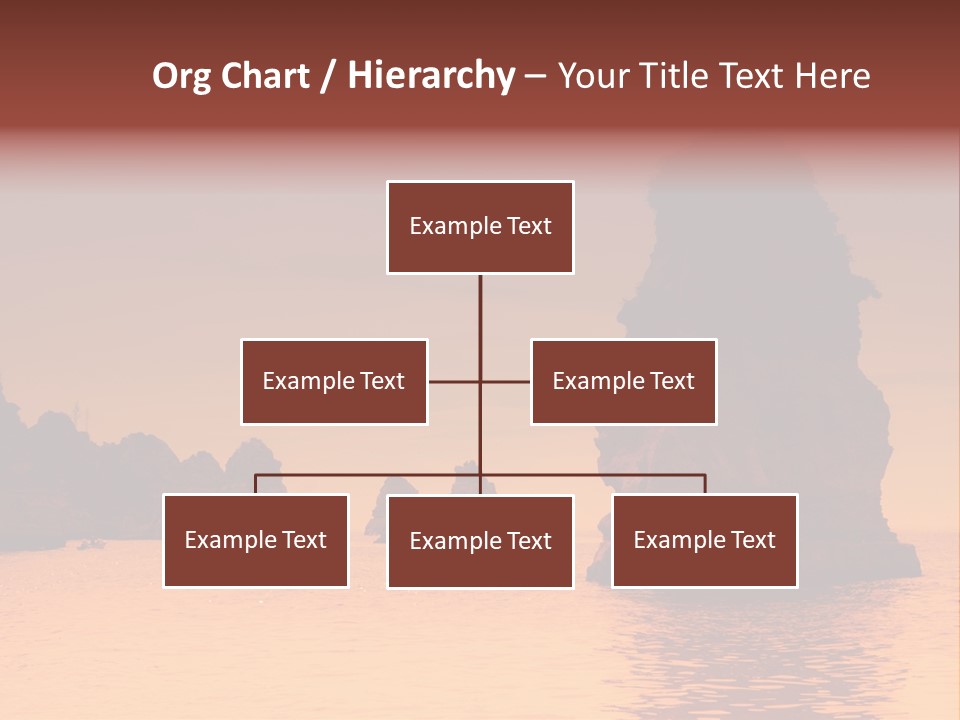 Scene Blue Simplicity PowerPoint Template