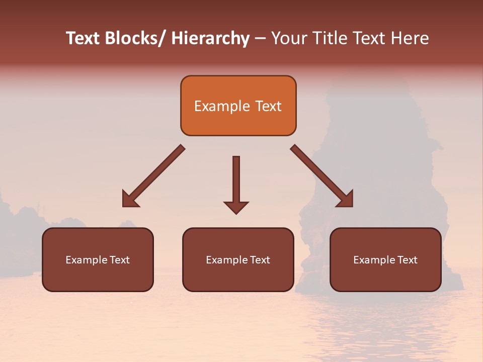 Scene Blue Simplicity PowerPoint Template