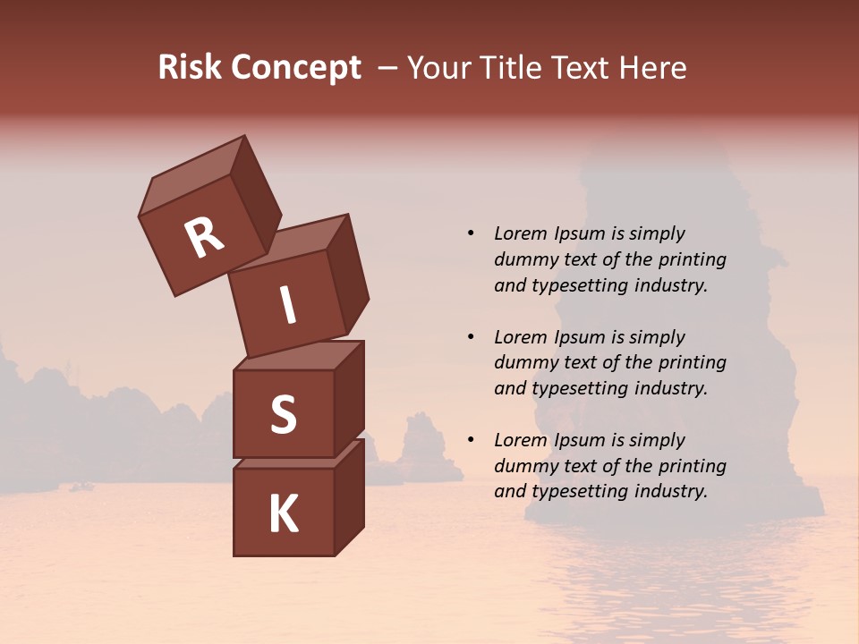 Scene Blue Simplicity PowerPoint Template