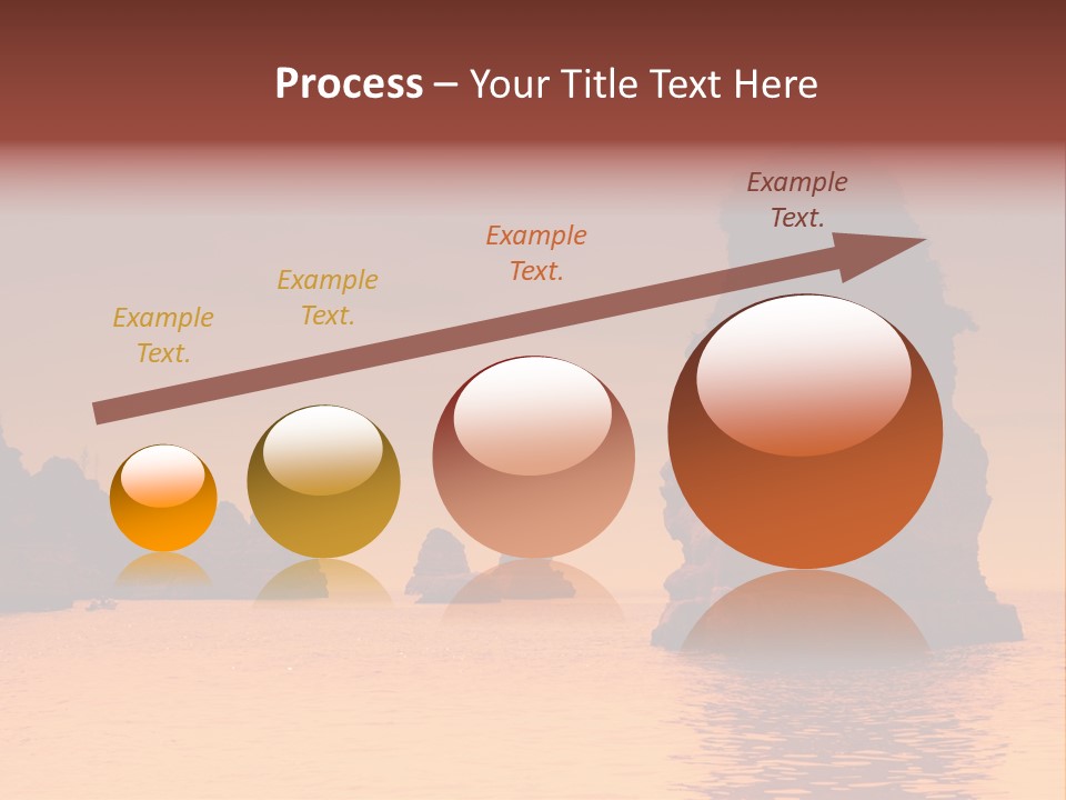 Scene Blue Simplicity PowerPoint Template