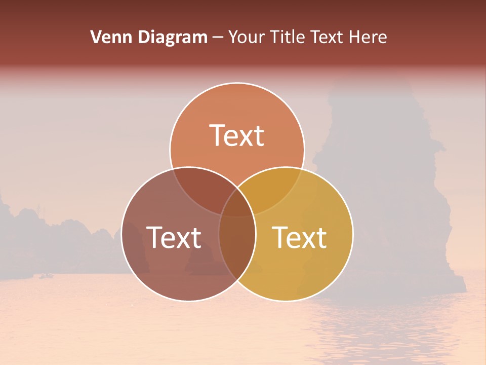 Scene Blue Simplicity PowerPoint Template