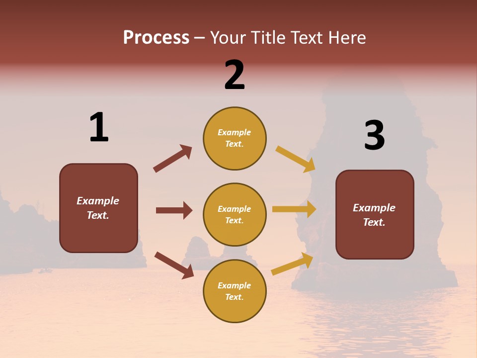 Scene Blue Simplicity PowerPoint Template