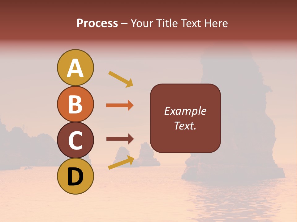 Scene Blue Simplicity PowerPoint Template